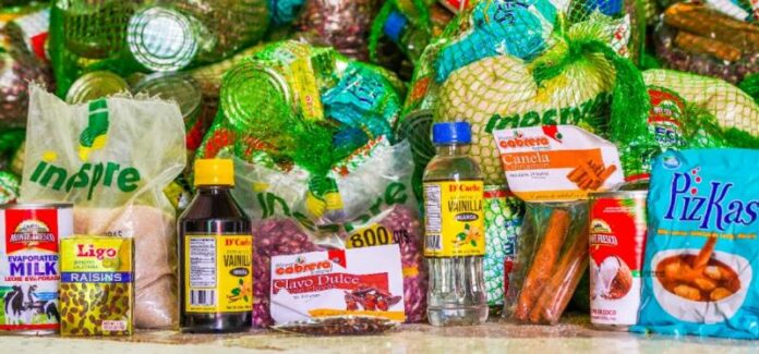 Productos del INESPRE para habichuelas con dulce