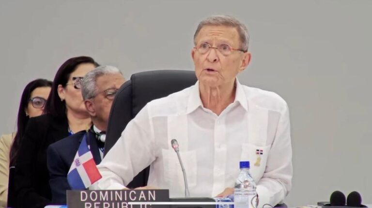 Canciller RD exhorta a la OEA sumarse a esfuerzos para fortalecer la MSS en Haití